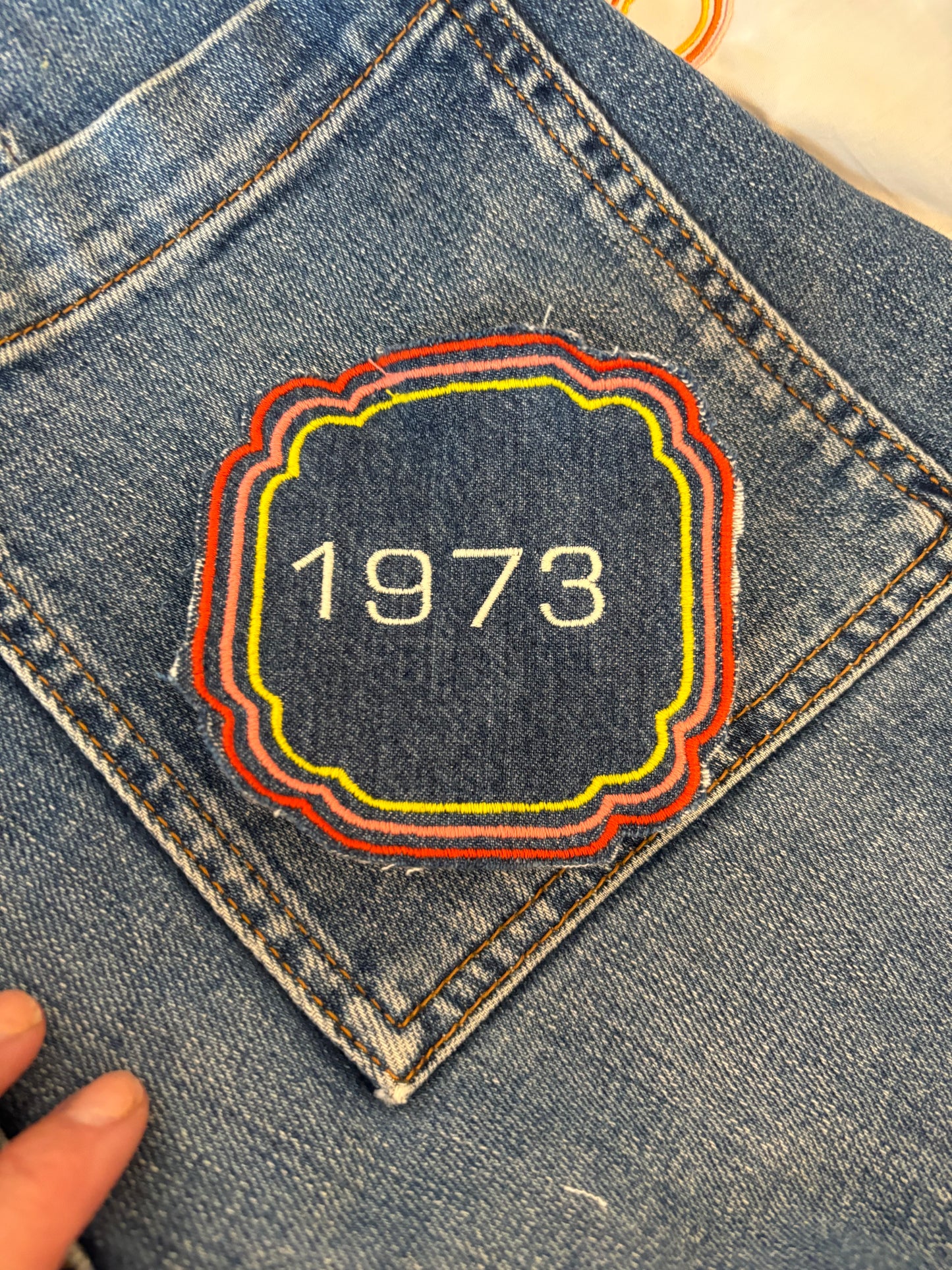 Heritage Denim Fabric Patch