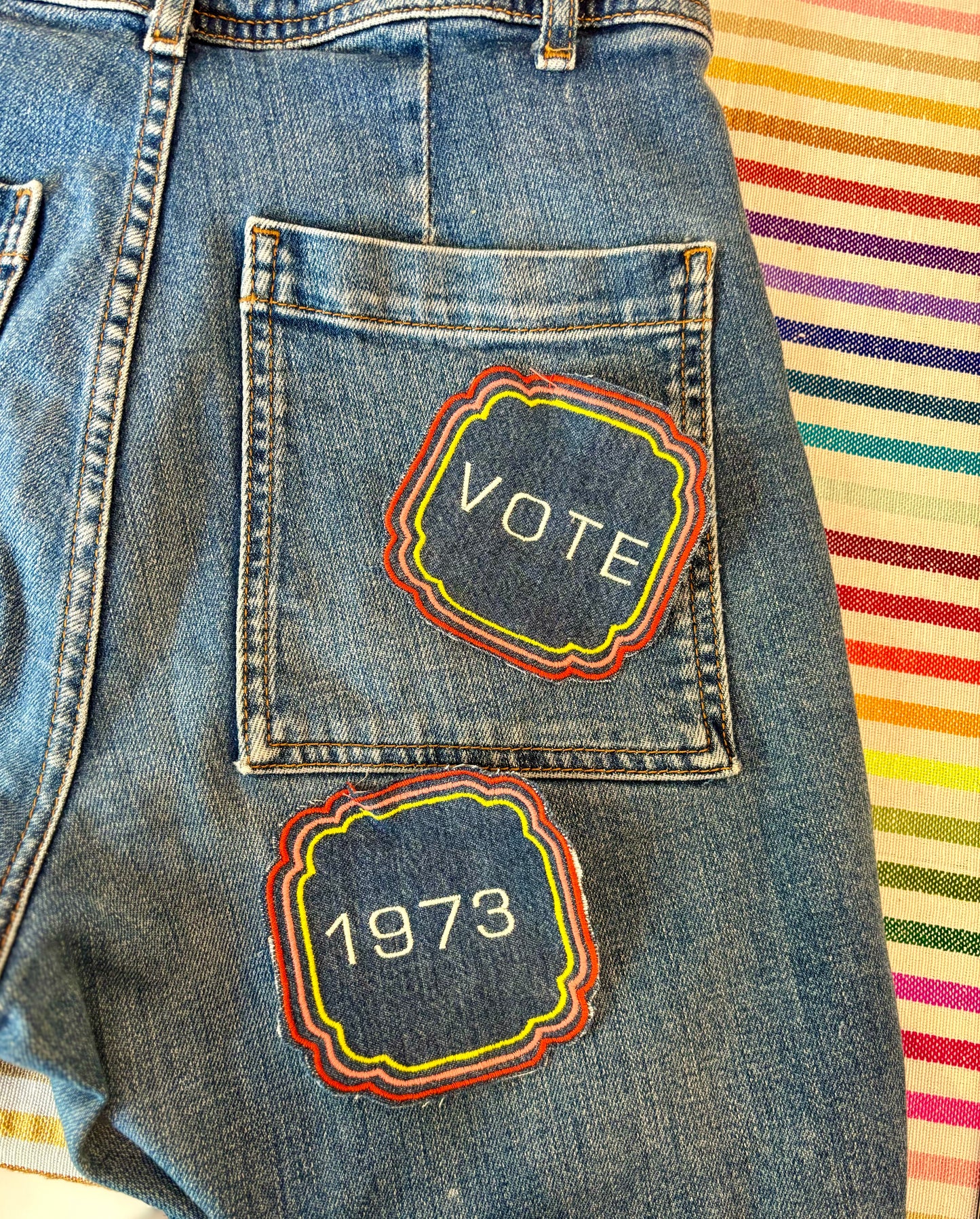 Heritage Denim Fabric Patch