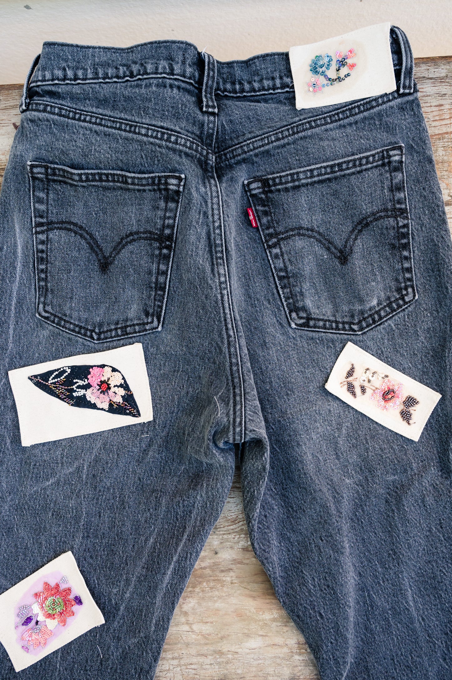 Vintage Sari Patches